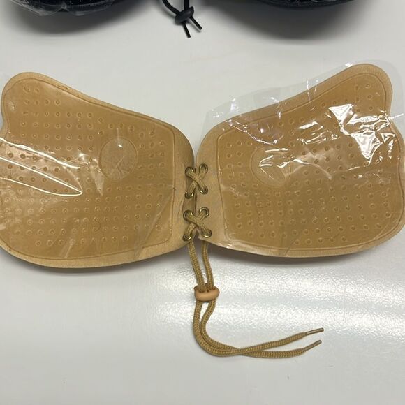 Set of (3) Adhesive Reusable Adjustable Push-up Bras- “B” Bra Size- New - Picture 7 of 7